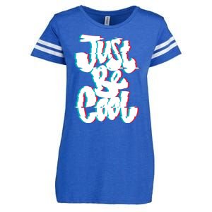 Just Be Cool Enza Ladies Jersey Football T-Shirt