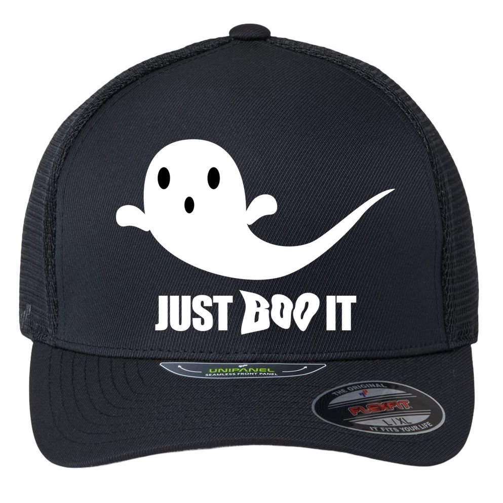 Just Boo It Flexfit Unipanel Trucker Cap