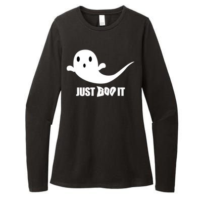 Just Boo It Womens CVC Long Sleeve Shirt