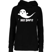 Just Boo It Womens Funnel Neck Pullover Hood