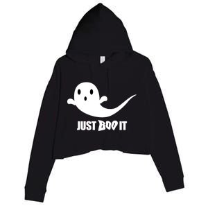 Just Boo It Crop Fleece Hoodie