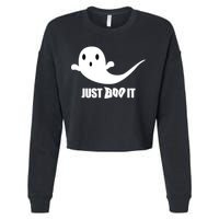 Just Boo It Cropped Pullover Crew