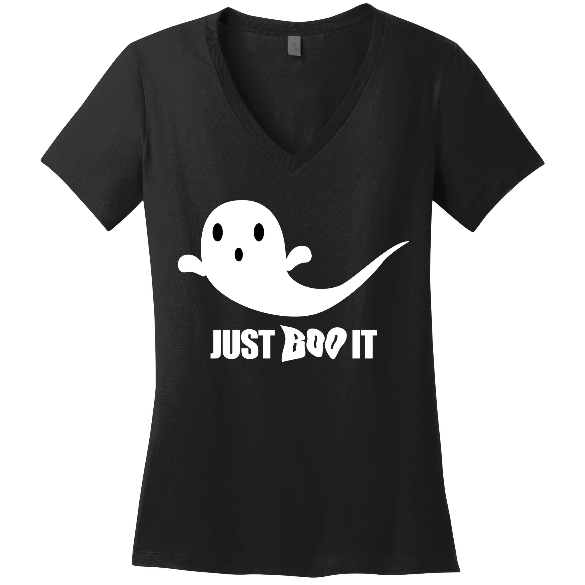 Just Boo It Women's V-Neck T-Shirt