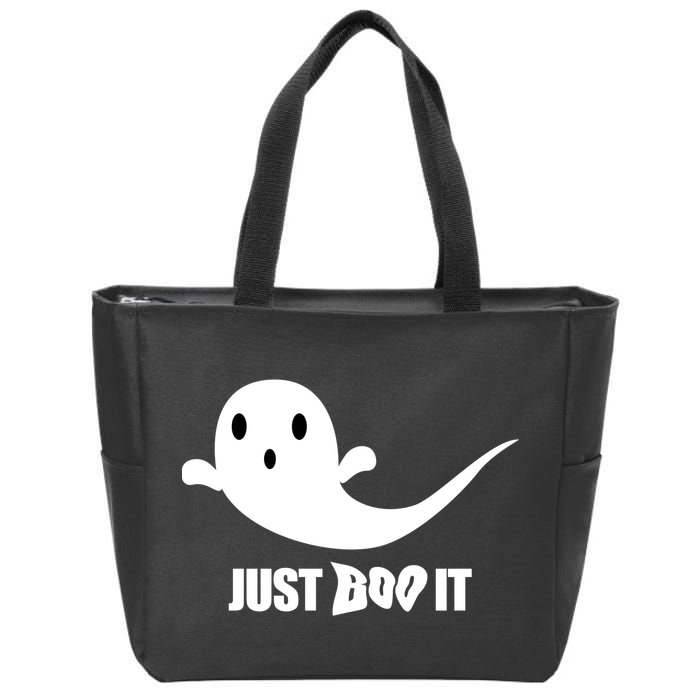 Just Boo It Zip Tote Bag