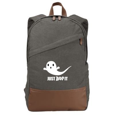 Just Boo It Cotton Canvas Backpack