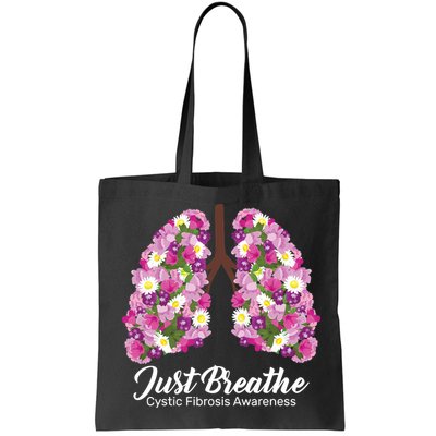 Just Breathe Cystic Fibrosis Awareness Bag