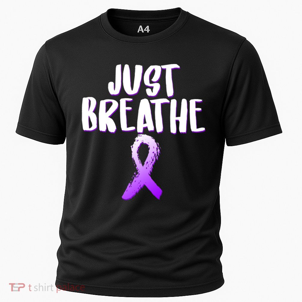 Just Breathe Cystic Fibrosis Cancer Performance Shirt