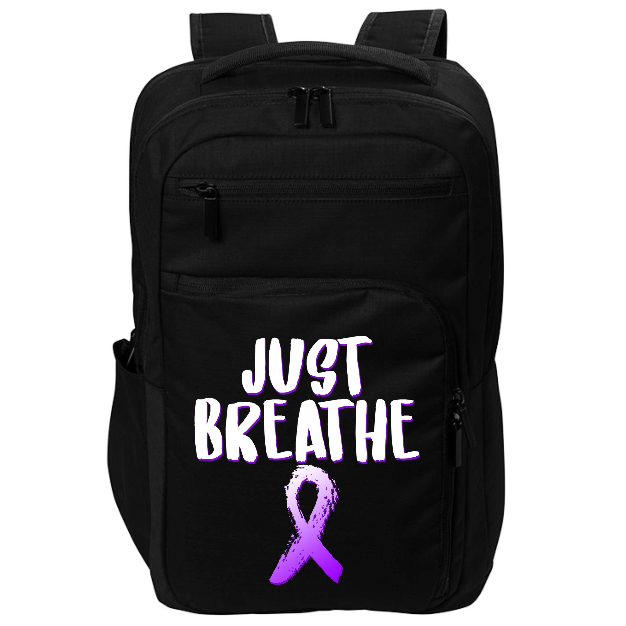 Just Breathe Cystic Fibrosis Cancer Impact Tech Backpack