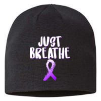 Just Breathe Cystic Fibrosis Cancer Sustainable Beanie