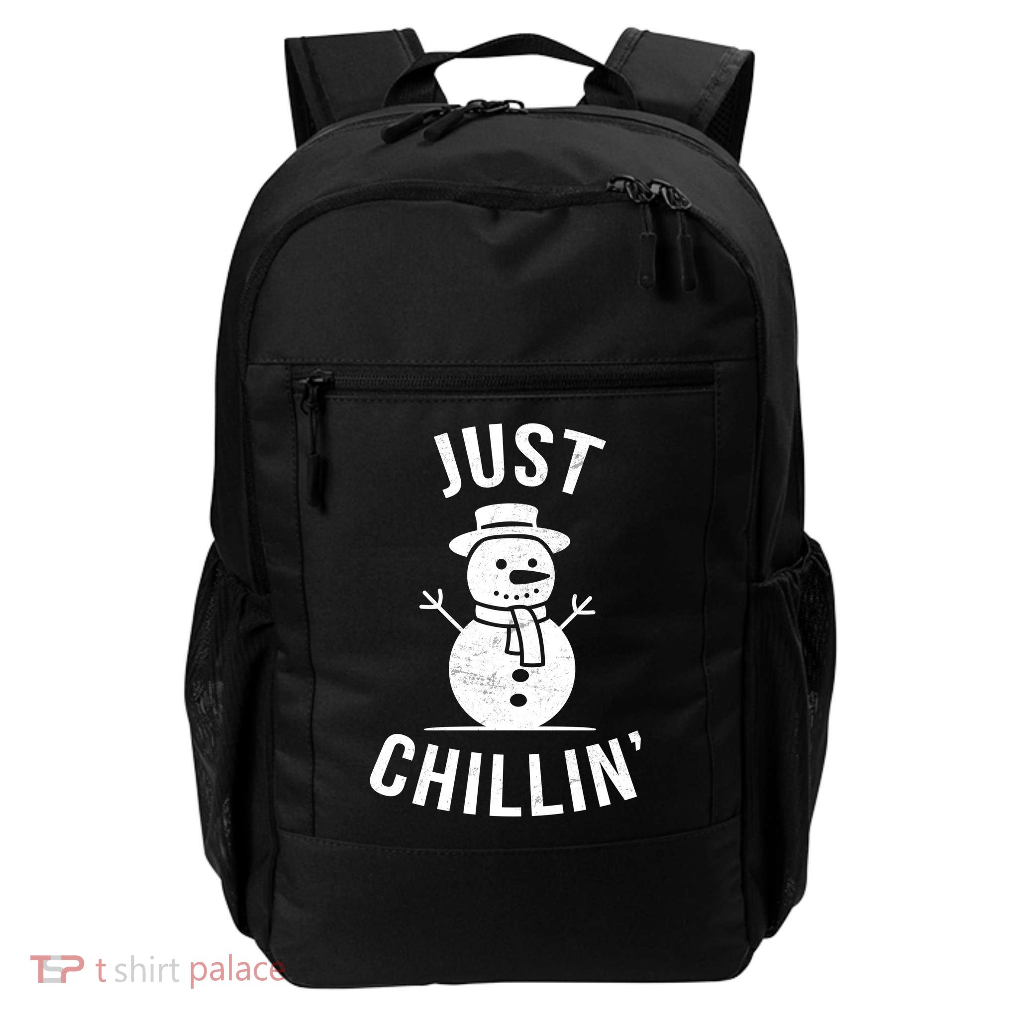 Just Chillin Snowman Backpack