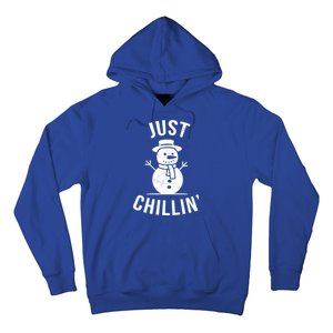 Just Chillin Snowman Hoodie