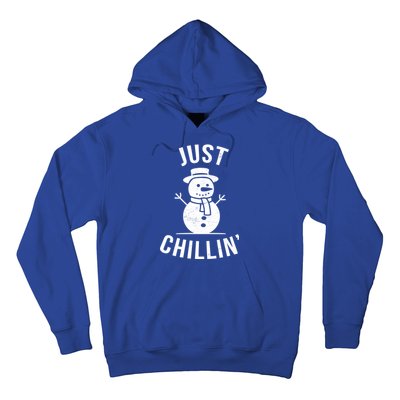 Just Chillin Snowman Hoodie