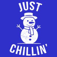 Just Chillin Snowman 16 in Basic Backpack
