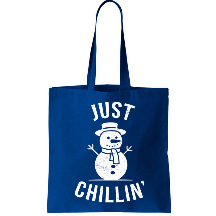 Just Chillin Snowman Bag