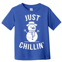 Just Chillin Snowman Toddler T-Shirt