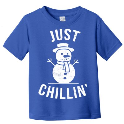 Just Chillin Snowman Toddler T-Shirt