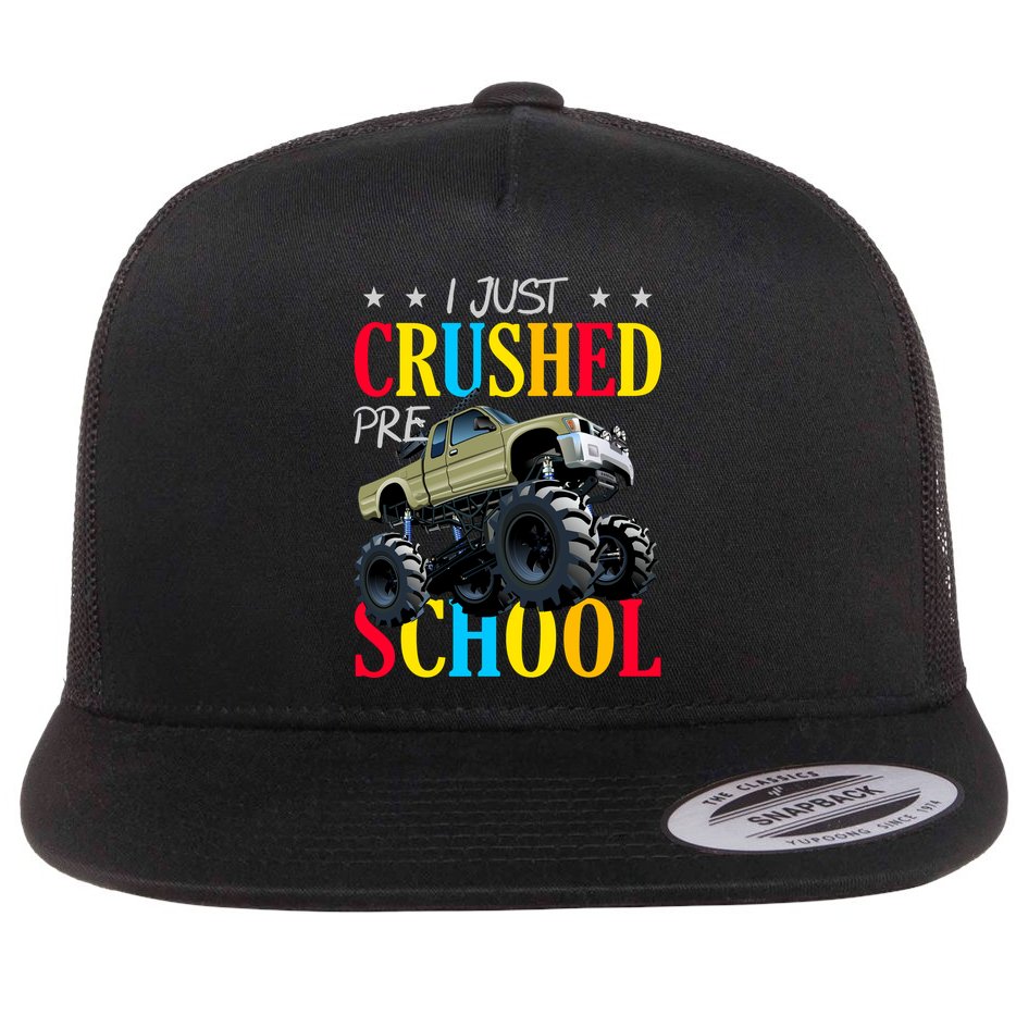 Just Crushed Pre-School Flat Bill Trucker Hat