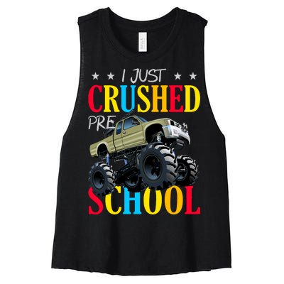 Just Crushed Pre-School Women's Racerback Cropped Tank