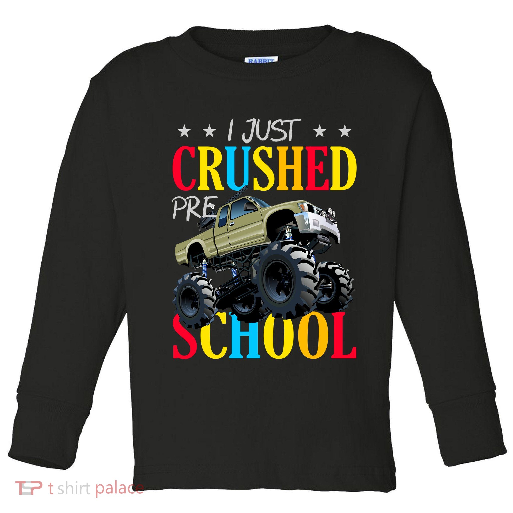 Just Crushed Pre-School Toddler Long Sleeve Shirt