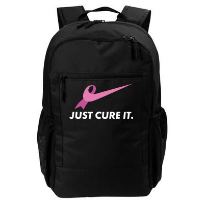 Just Cure It Breast Cancer Awareness Daily Commute Backpack