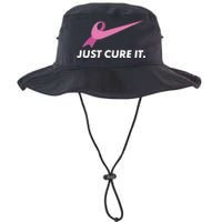 Just Cure It Breast Cancer Awareness Legacy Cool Fit Booney Bucket Hat