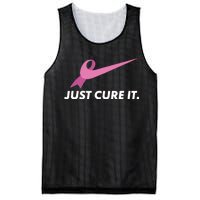 Just Cure It Breast Cancer Awareness Mesh Reversible Basketball Jersey Tank