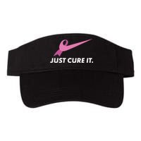 Just Cure It Breast Cancer Awareness Valucap Bio-Washed Visor