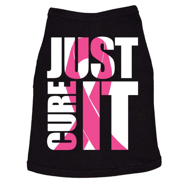 Just Cure It Breast Cancer Tribute Doggie Tank