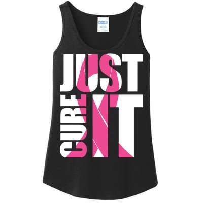 Just Cure It Breast Cancer Tribute Ladies Essential Tank