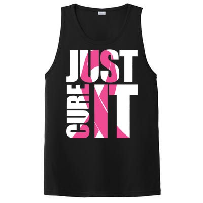 Just Cure It Breast Cancer Tribute PosiCharge Competitor Tank