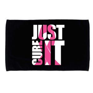 Just Cure It Breast Cancer Tribute Microfiber Hand Towel