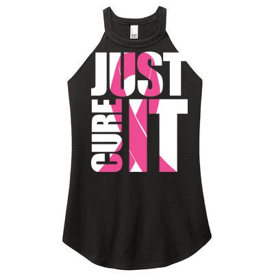 Just Cure It Breast Cancer Tribute Women’s Perfect Tri Rocker Tank