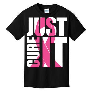 Just Cure It Breast Cancer Tribute Kids T-Shirt