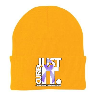 Just Cure it Cystic Fibrosis Knit Cap Winter Beanie