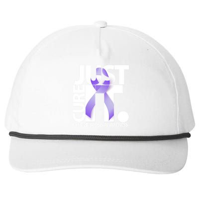 Just Cure it Cystic Fibrosis Snapback Five-Panel Rope Hat