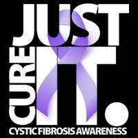 Just Cure it Cystic Fibrosis Drawstring Bag
