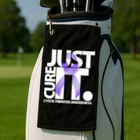 Just Cure it Cystic Fibrosis Golf Towel