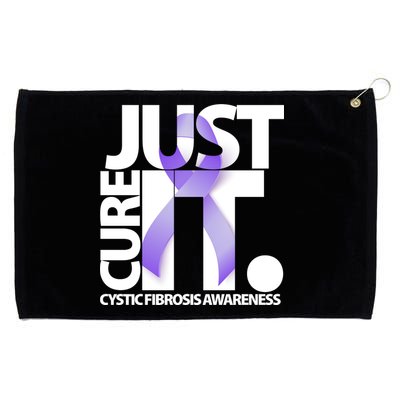 Just Cure it Cystic Fibrosis Grommeted Golf Towel