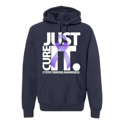 Just Cure it Cystic Fibrosis Premium Hoodie