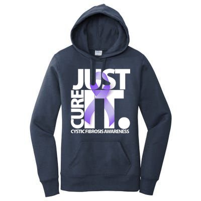 Just Cure it Cystic Fibrosis Women's Pullover Hoodie