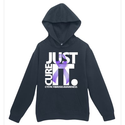 Just Cure it Cystic Fibrosis Urban Pullover Hoodie