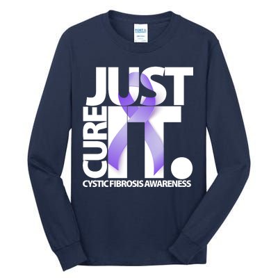 Just Cure it Cystic Fibrosis Tall Long Sleeve T-Shirt