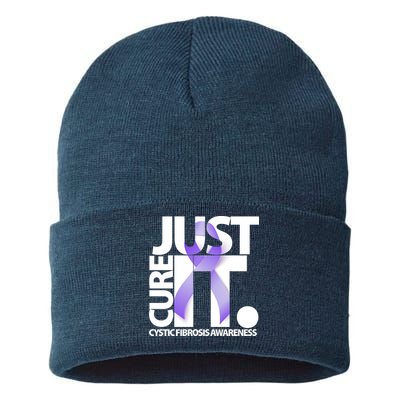 Just Cure it Cystic Fibrosis Sustainable Knit Beanie