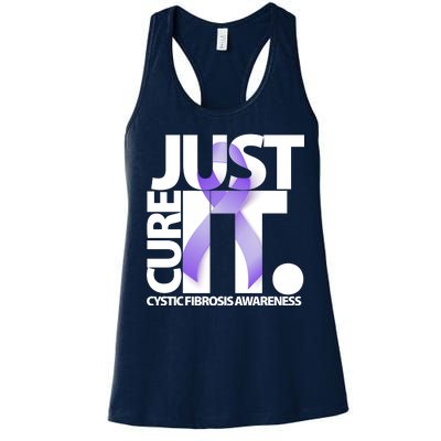 Just Cure it Cystic Fibrosis Women's Racerback Tank