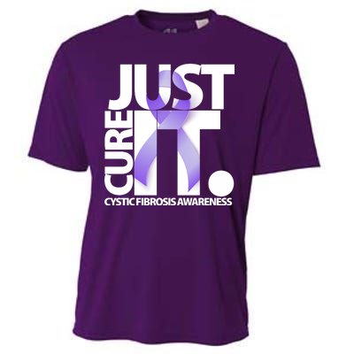 Just Cure it Cystic Fibrosis Cooling Performance Crew T-Shirt