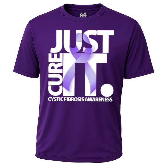 Just Cure it Cystic Fibrosis Cooling Performance Crew T-Shirt
