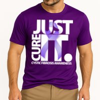 Just Cure it Cystic Fibrosis Cooling Performance Crew T-Shirt