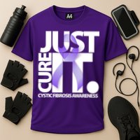 Just Cure it Cystic Fibrosis Cooling Performance Crew T-Shirt