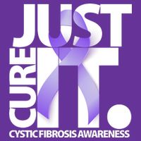 Just Cure it Cystic Fibrosis Cooling Performance Crew T-Shirt