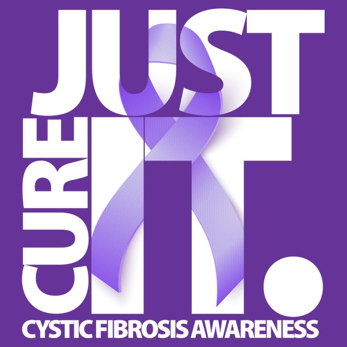 Just Cure it Cystic Fibrosis Cooling Performance Crew T-Shirt